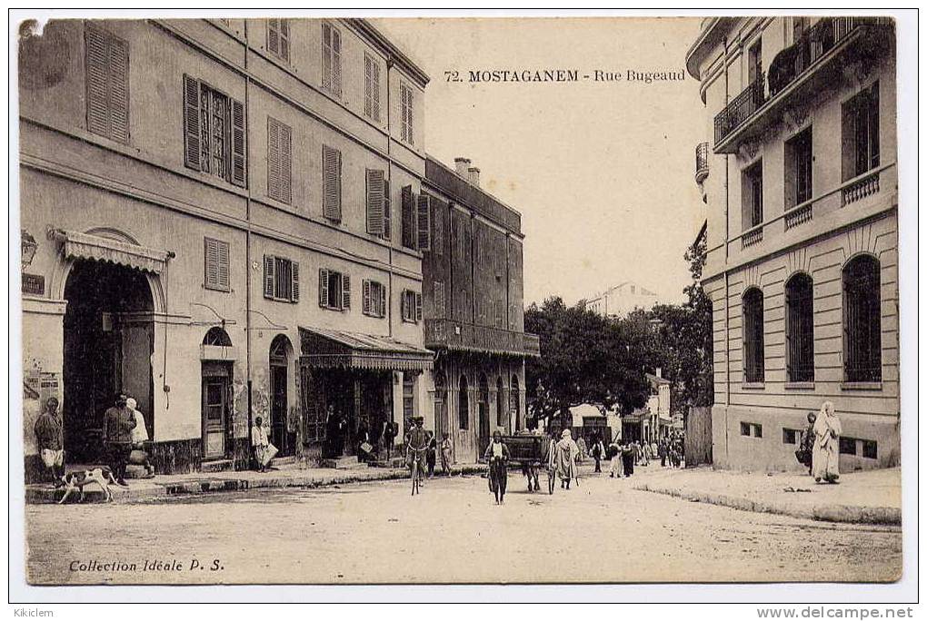 MOSTAGANEN -  RUE BUGEAUD      ( animation )      N°72
