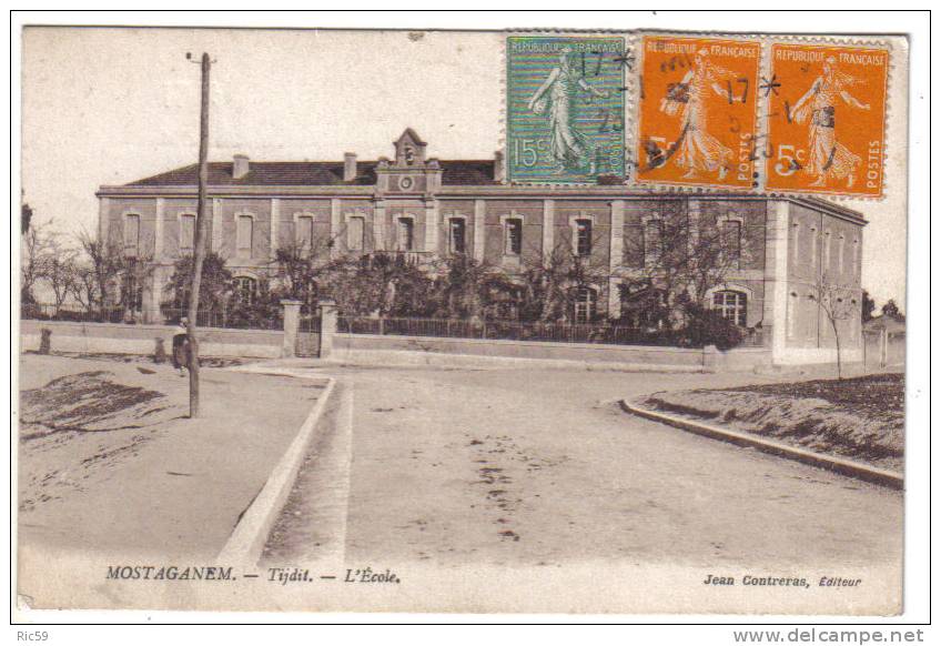 MOSTAGANEM .- Tijdit .- L'école