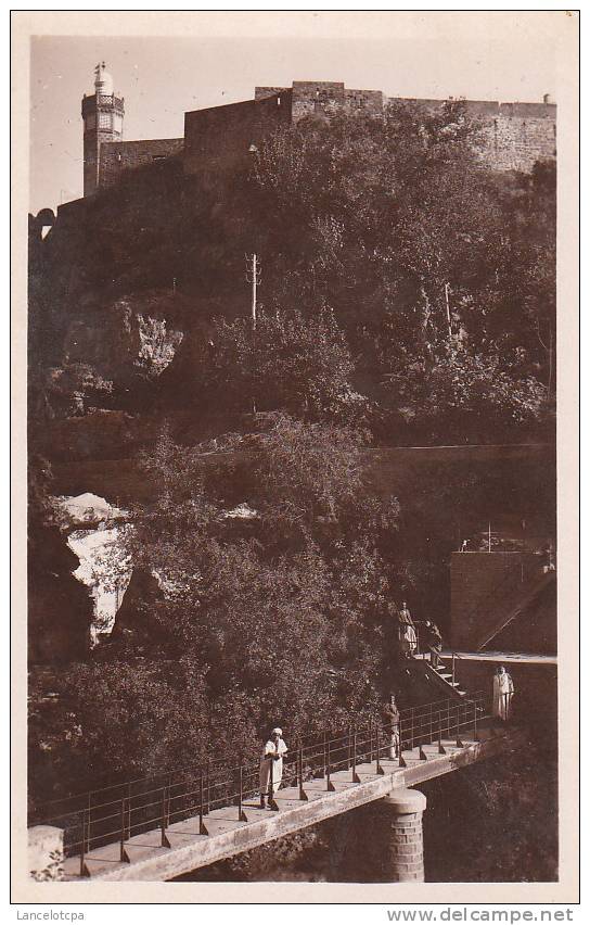 ALGERIE - MOSTAGANEM / VUE DU PONT TIDJDITT