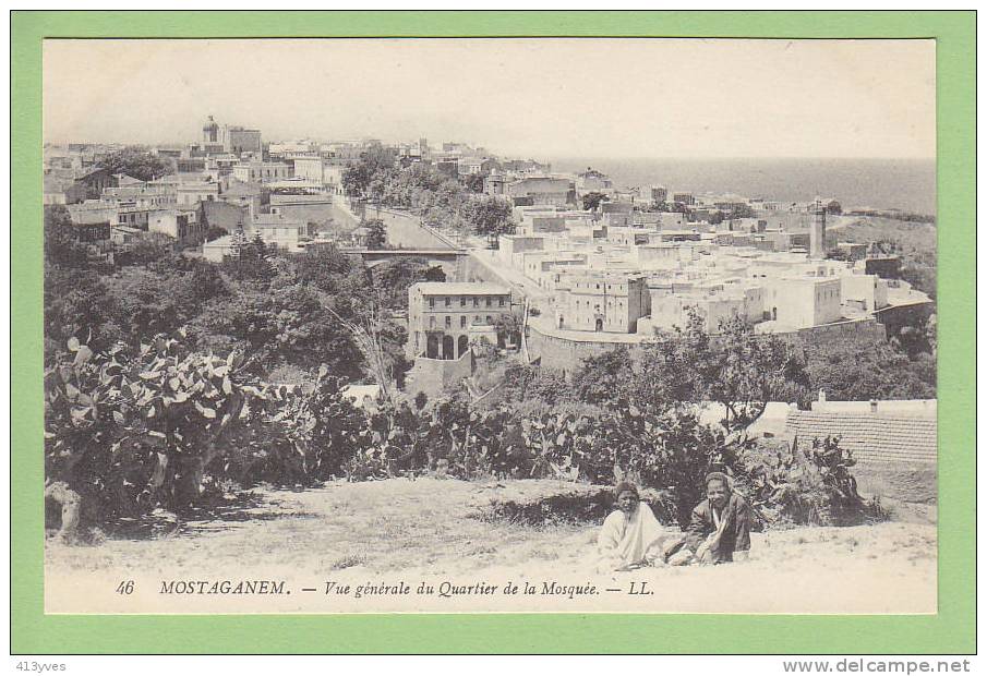 MOSTAGANEM  Quartier de la Mosquée, Vue Générale. Edition LL