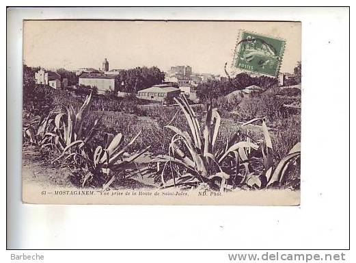 MOSTAGANEM .- Vue prise de la route de Saint-Jules
