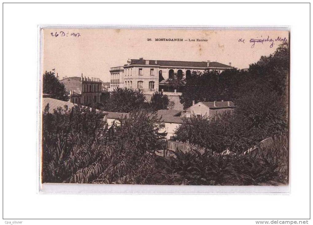 ALGERIE Mostaganem Ecole, Ecoles, ed Idéale PS 26, 1907