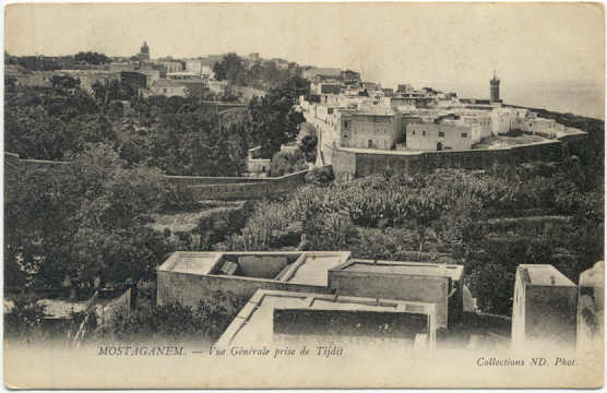 MOSTAGANEM - Vue générale prise de Tijdit