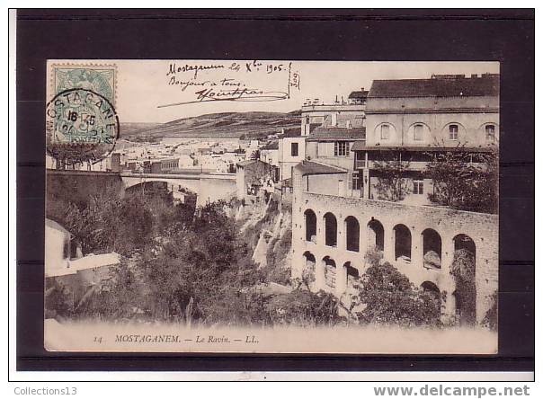 ALGERIE - Mostaganem - le ravin