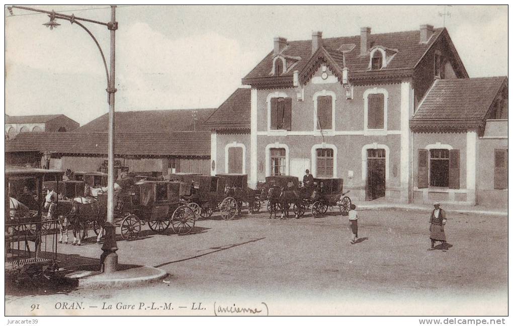 Algérie.Oran.La Gare P.L.M.