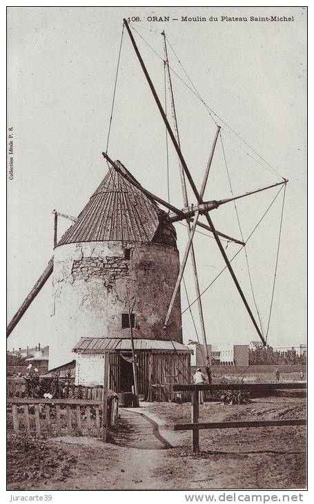 Algérie.Oran.Moulin du Plateau Saint-Michel.