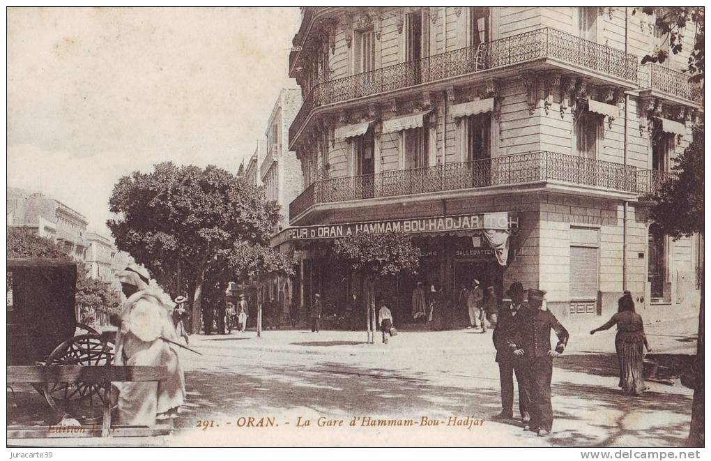 Algérie.Oran.La Gare d'Hammam-Bou-Hadjar.