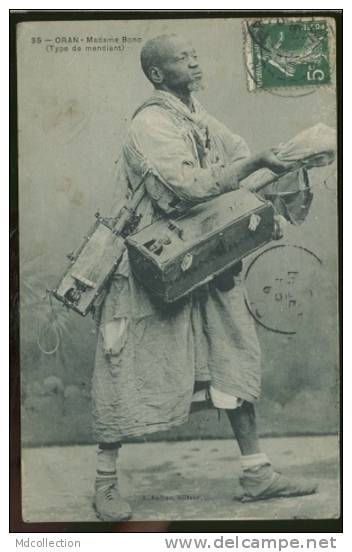 ALGERIE ORAN /  Madame Bono (type de mendiant)