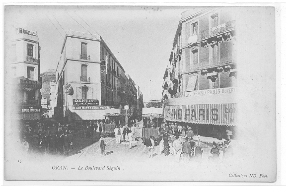 ALGERIE )) ORAN ) lLe Boulevard Séguin, ND 15