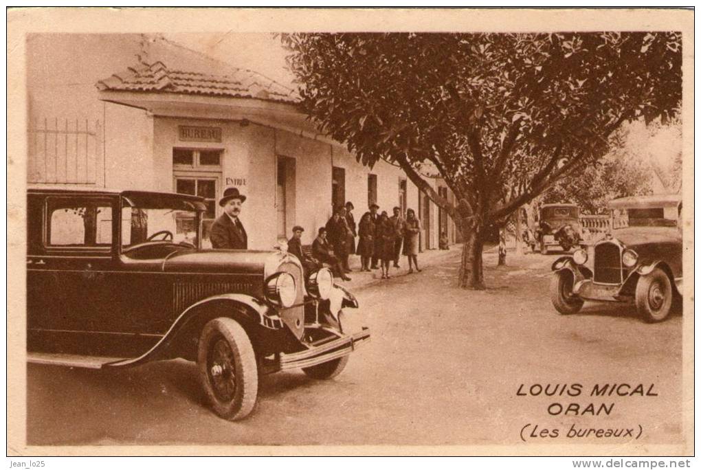 (PP)  CPA   Oran vin Louis Mical  les bureaux   (bonne etat)