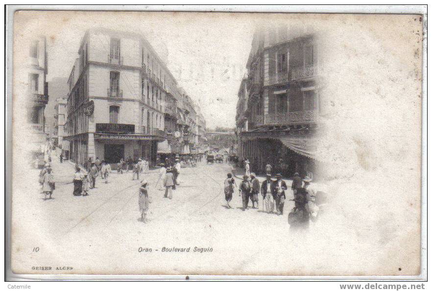 10, ORAN, Boulevard Seguin , Amimation