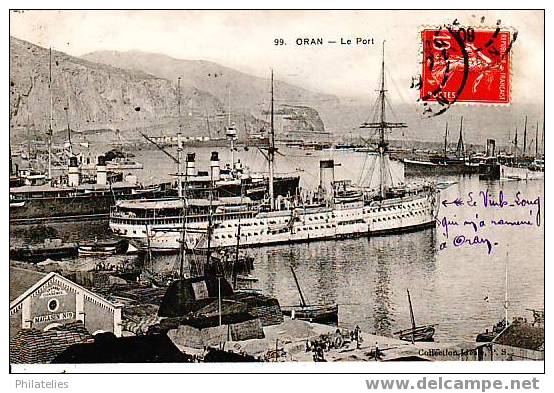 ORAN  LE PORT  1909