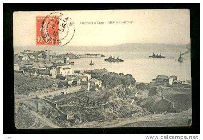 CART2442- ENVIRONS D'ORAN - MERS-EL-KEBIR