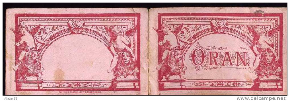 ORAN  - Carnet   avec 10 vues