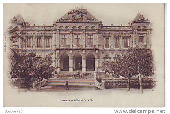 L'hôtel de ville ORAN Algérie
