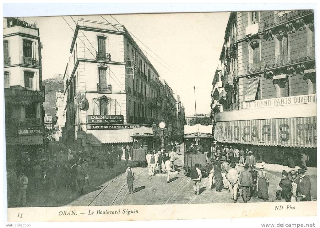 ORAN - Le Boulevard Seguin
