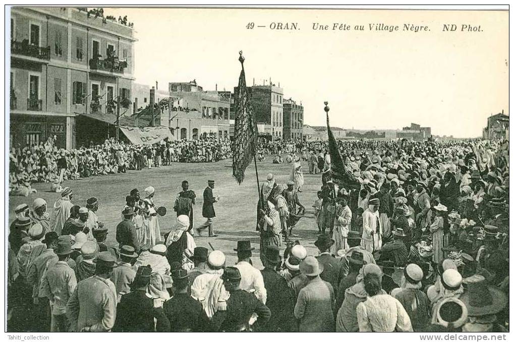 ORAN - Une Fête au Village Nègre