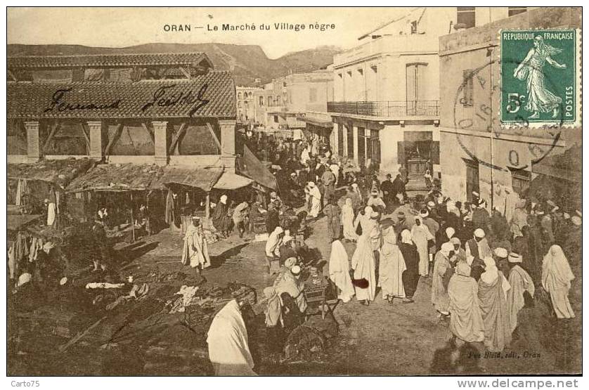 Algérie - Oran - Marché - Village nègre