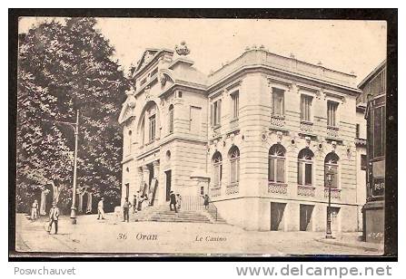 Algérie Oran le Casino- Cachet Marine TB