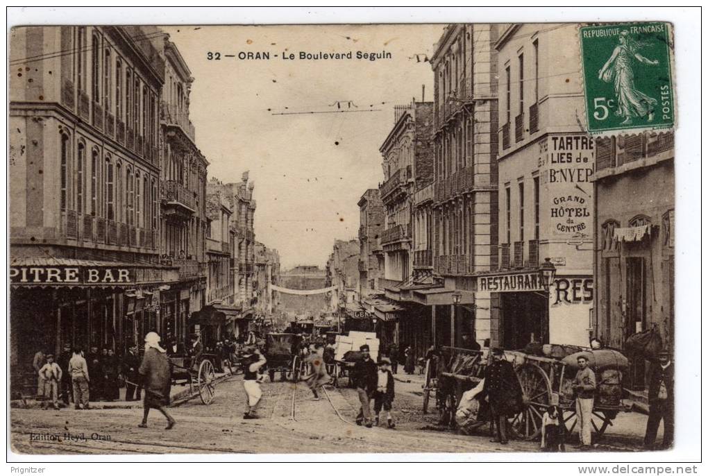 ALGERIE / ALGERIEN   Oran   Le Boulevard Seguin