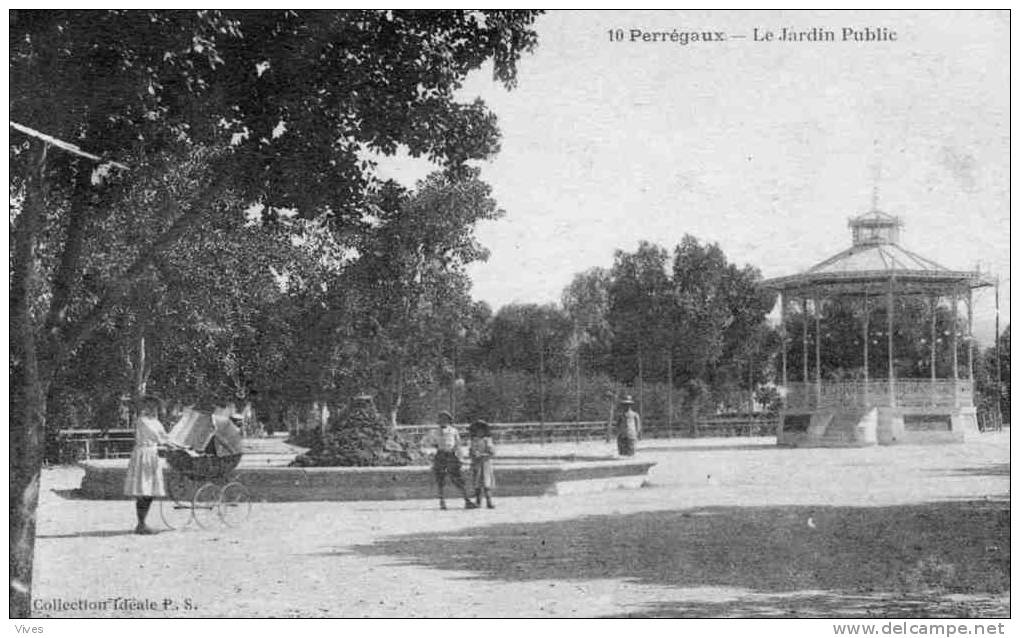 Perrégaux. Le Jardin Public.