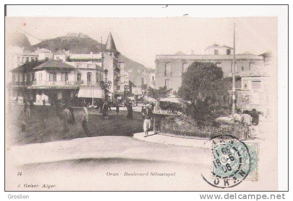 ORAN 34 BOULEVARD SEBASTOPOL 1906