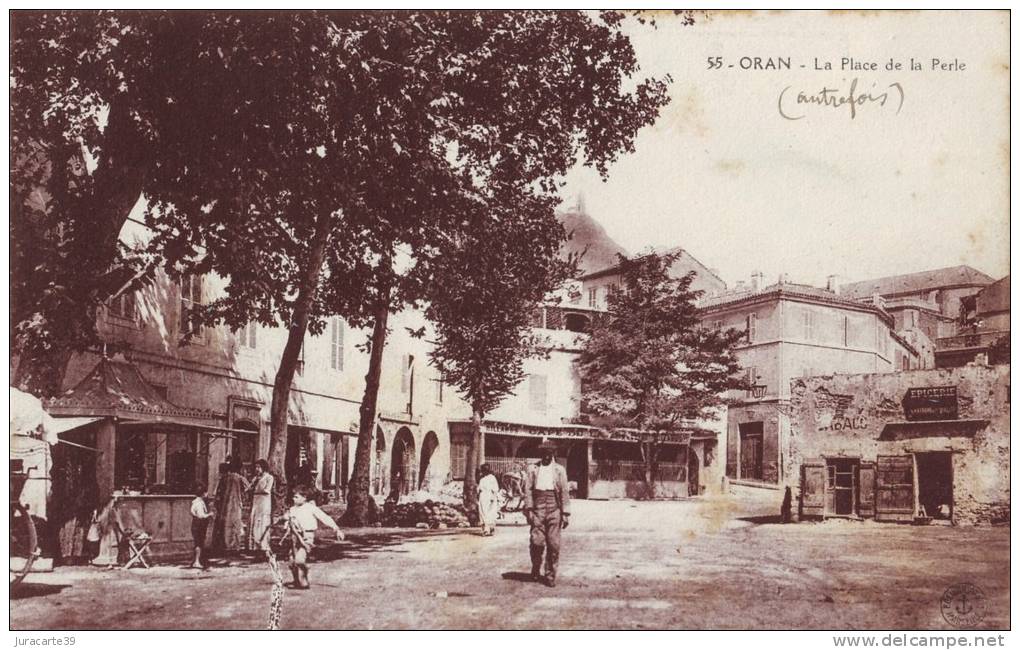 Algérie.Oran.La Place de la Perle.