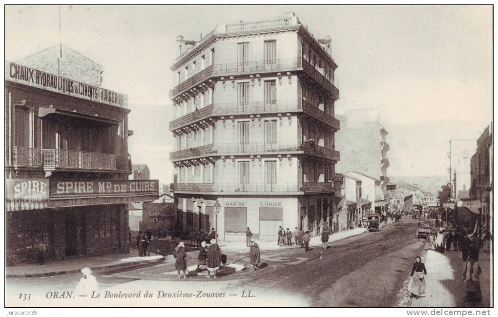 Algérie.Oran.Le Boulevard du Deuxième-Zouaves.