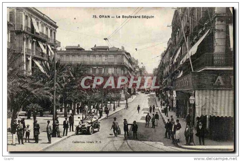 Algerie Oran CPA Le boulevard Seguin