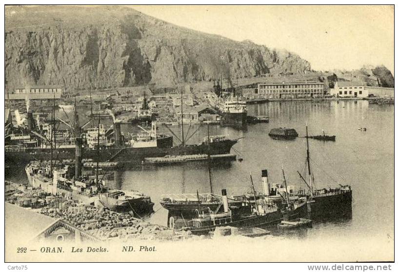 ALGERIE - ORAN - Les Docks