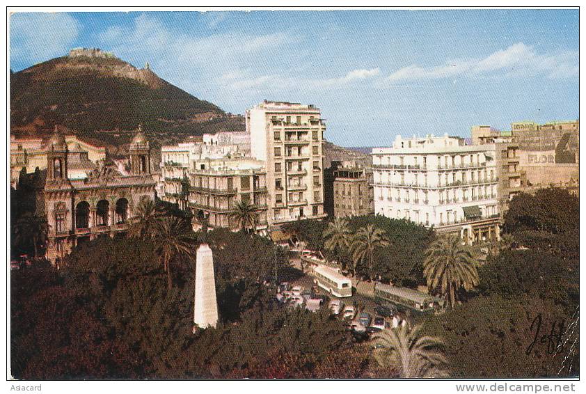 Oran 1504 Place du 1er Novembre 1954  Edit Jefal alger