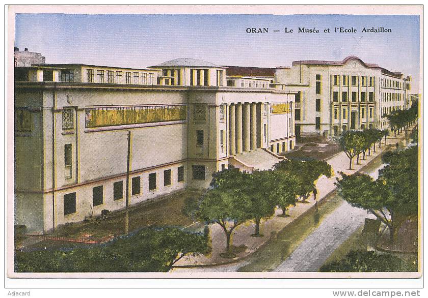 Oran Le musée et l ecole Ardaillon ( Archeologue St André de Cubzac )