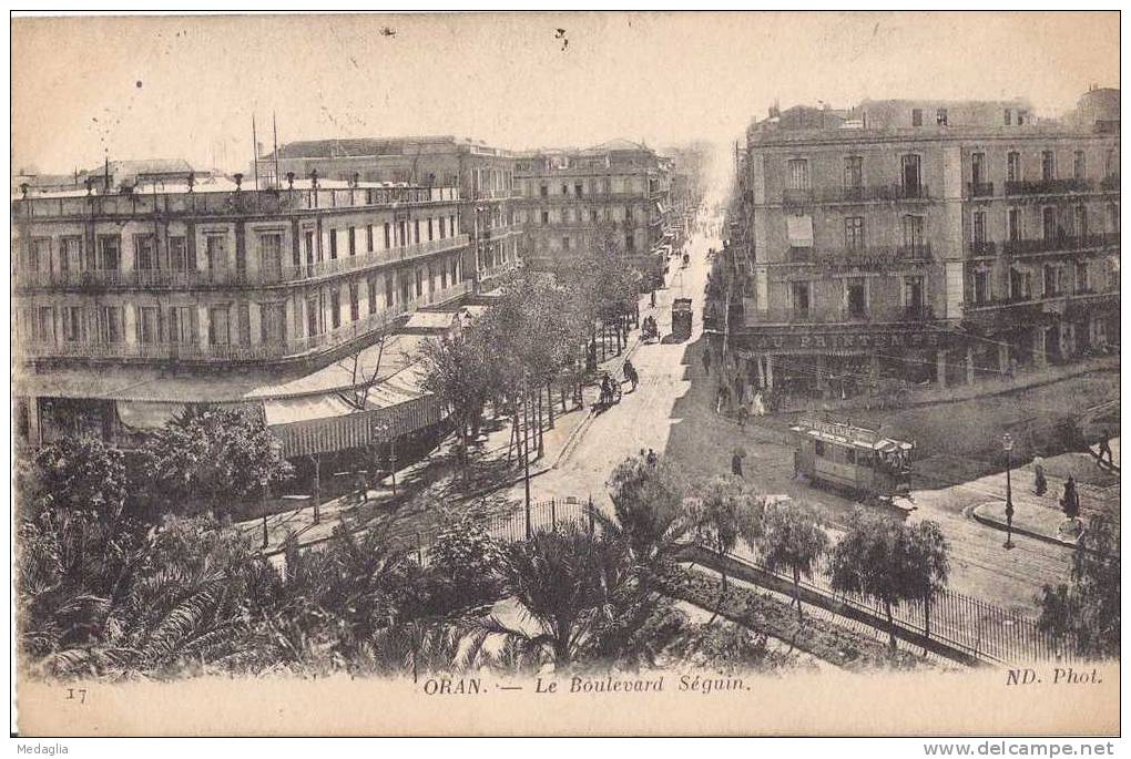 ALGERIE / LE BOULEVARD SEGUIN