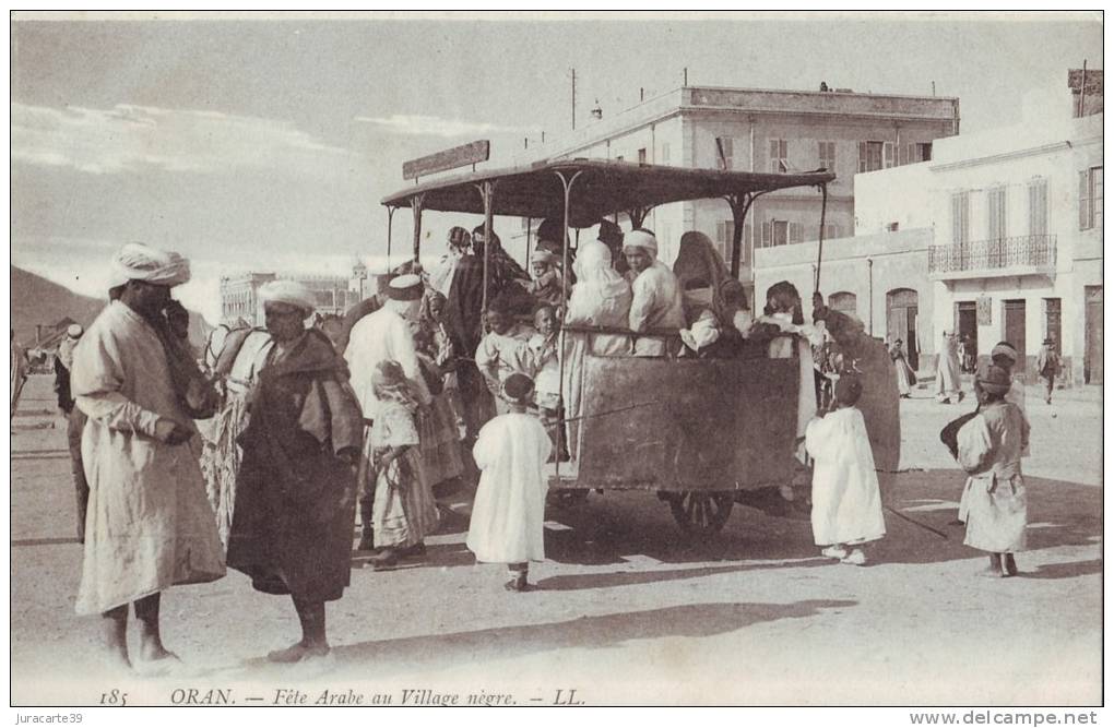 Algérie.Oran.Fête Arabe au Village nègre.