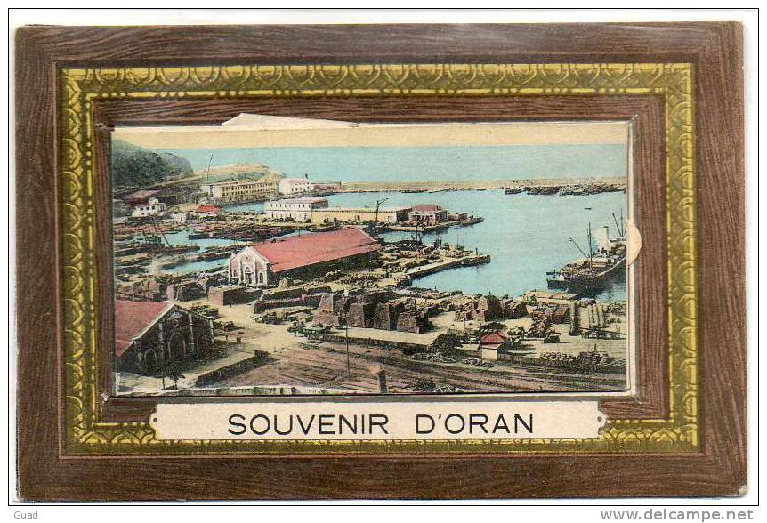 ALGERIE - ORAN -  CARTE A SYSTEME