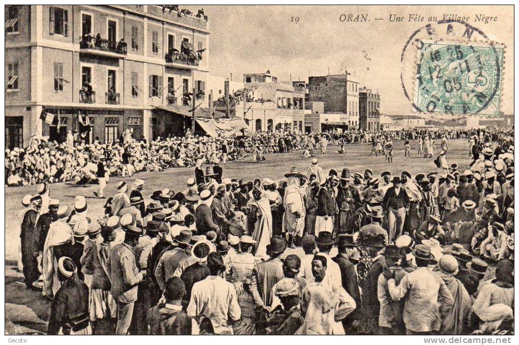 une fête au village négre