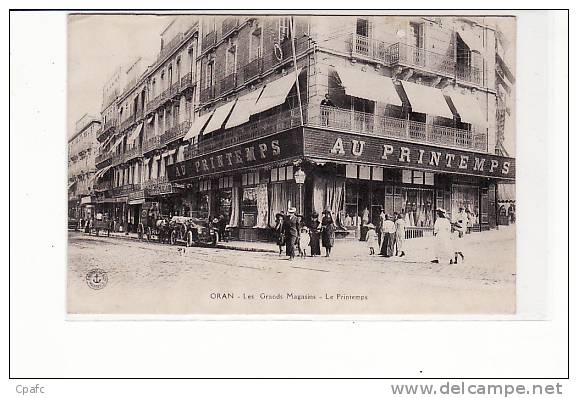 Algérie  Oran , Les Grands Magasins Au Printemps