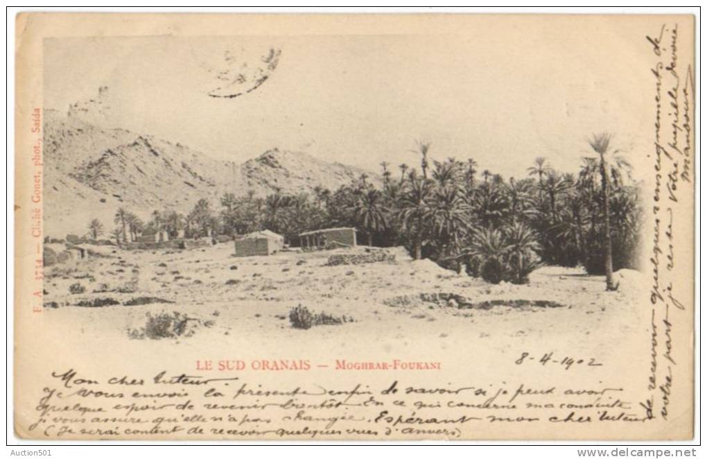 07239g MOGHRAR - FOUKANI - Sud Oranais - 1902