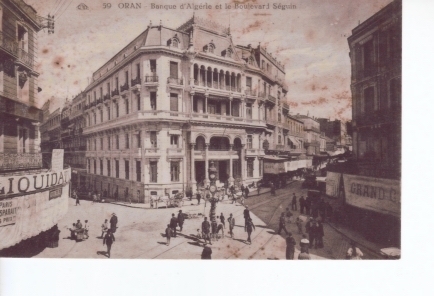 Banque d'Algerie et Boulevard Seguin