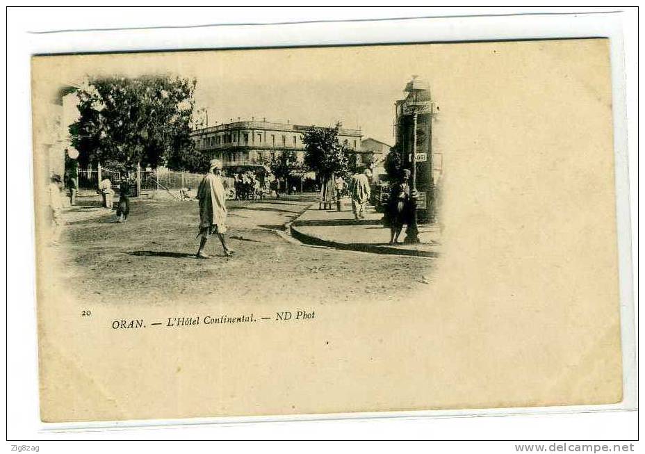 ORAN    L HOTEL CONTINENTAL