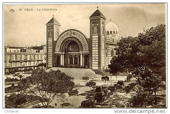 Oran la Cathédrale animée  en 1932