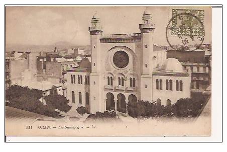 Oran  La Synagogue