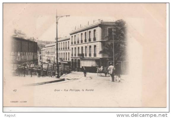 oran - rue philippe ,le marché  n°43