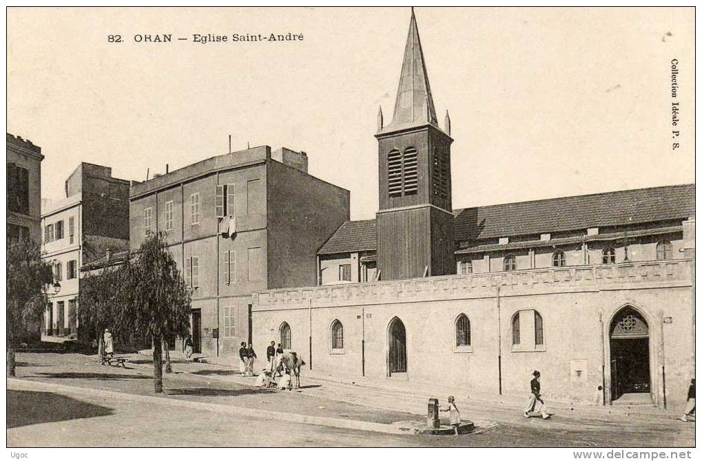 CPA - ORAN - Eglise Saint-André - 214
