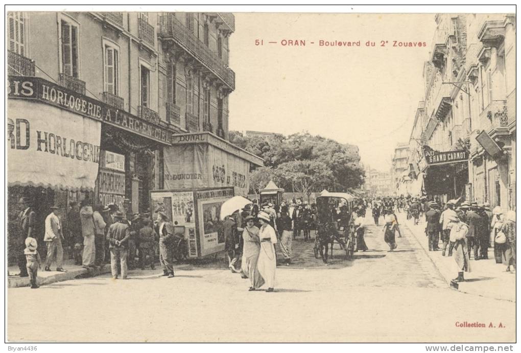 CPA - Boulevard du 2 ème Zouaves - 