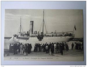 ORAN  (Algérie)    La  RUSSIE  -  Compagnie des Transports Maritimes.