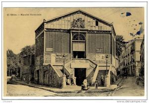 Carte Postale Ancienne Algérie - Oran. Marché Bastrana - Commerces