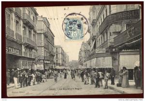 cpa  d'  Algérie  Oran  le Boulevard Seguin        2LIO6