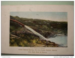 155 ALGERIE   ARGELIA   ORAN LINE FROM ORAN TO SAHARA FULL FORCE    AÑOS / YEARS / ANNI   1900