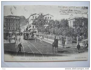 Boulevard Seguin et cercle militaire Tram Tramway